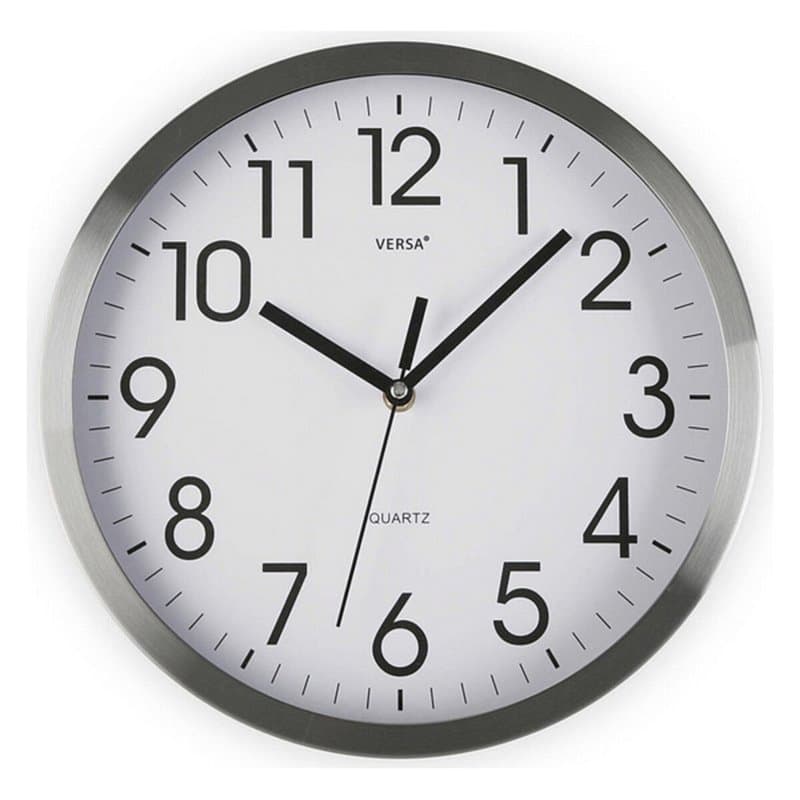 Horloge Murale Aluminium (4,1 x 30,5 x 30,5 cm) - Image 1