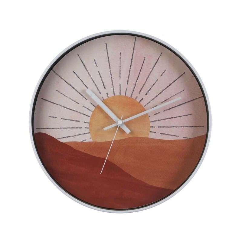 Horloge Murale Versa Verre Plastique 4 x 30 x 30 cm - Image 1