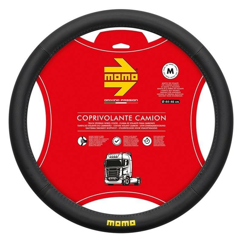 Housse pour volant Momo MOMLSWCTEASBK Ø 44-46 cm - Image 1
