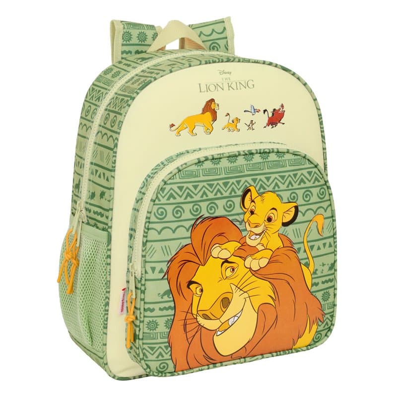 Cartable Mufasa Vert Beige 32 x 38 x 12 cm - Image 1
