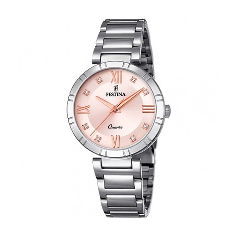 Montre Homme Festina F16936/C Argenté Rose Or - Image 1