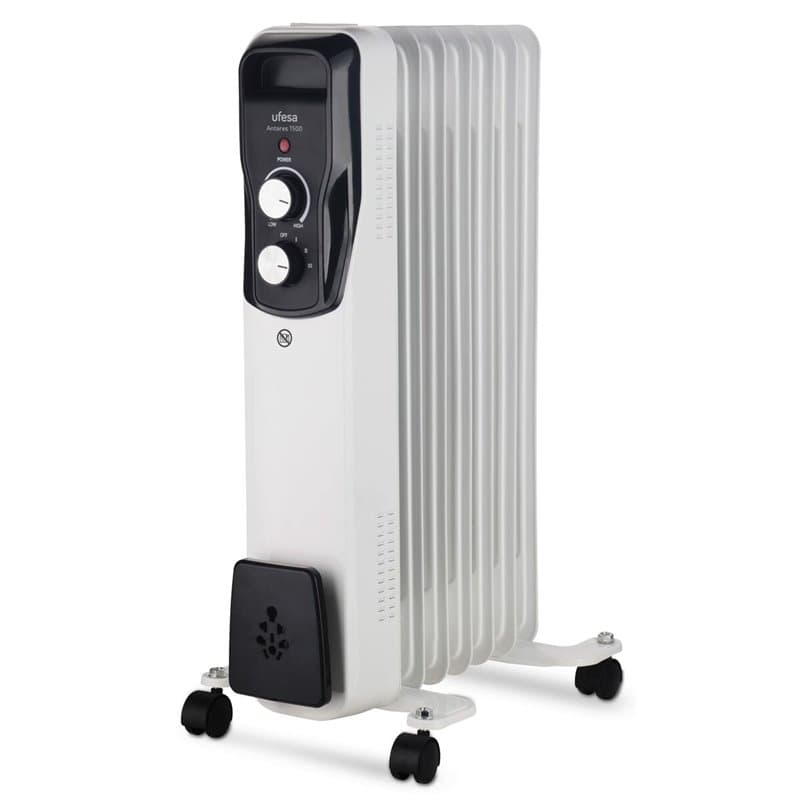 Radiateur UFESA ANTARES Blanc 1500 W Avec des roues - Image 1