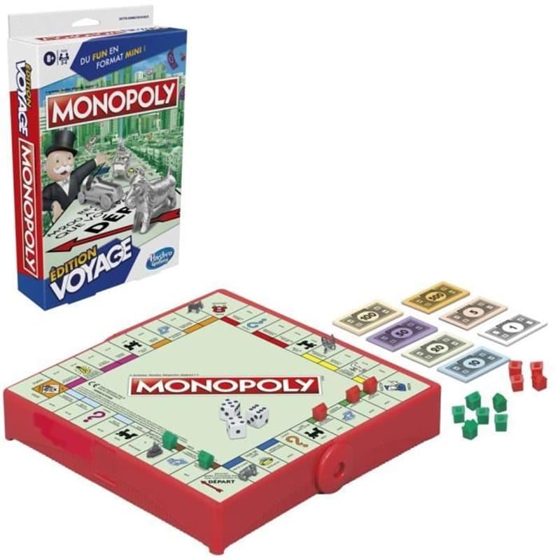 Monopoly, Edition Voyage, Jeu de société - Image 1