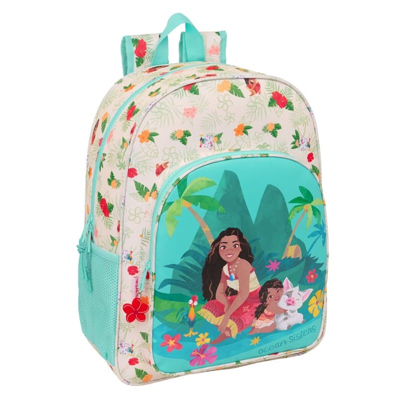 Cartable Vaiana Bleu Beige 33 x 42 x 14 cm - Image 1