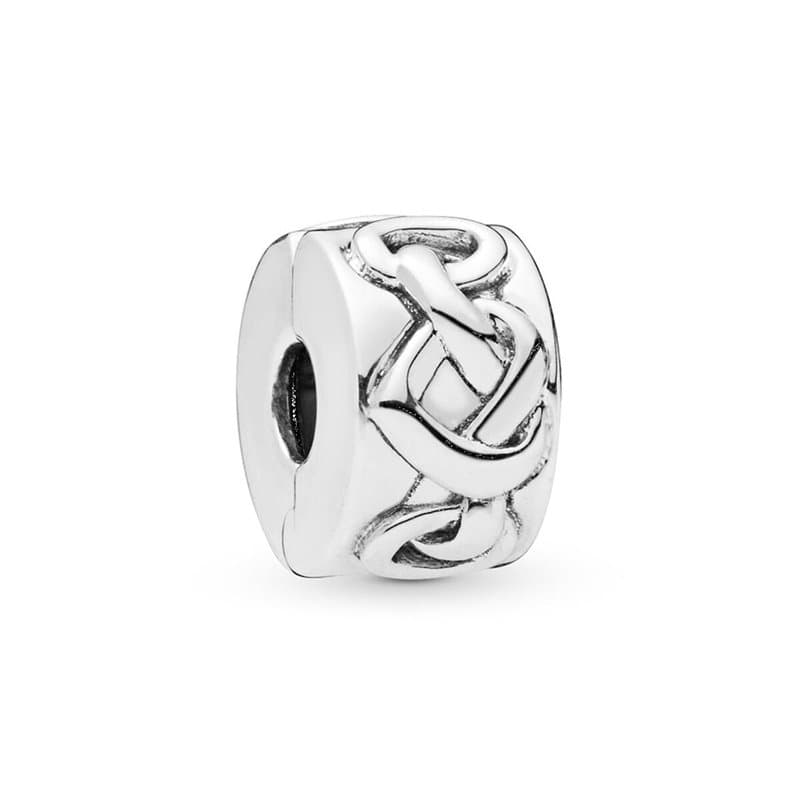 Pendentif Femme Pandora KNOTTED HEARTS CLIP - Image 1