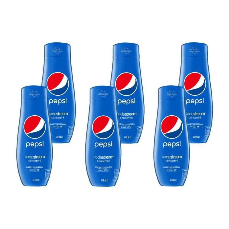 Sodastream Concentré PEPSI 440ml Lot de 6 - Image 1