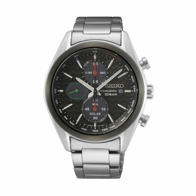Montre Homme Seiko SSC803P1 Noir Argenté - Image 1