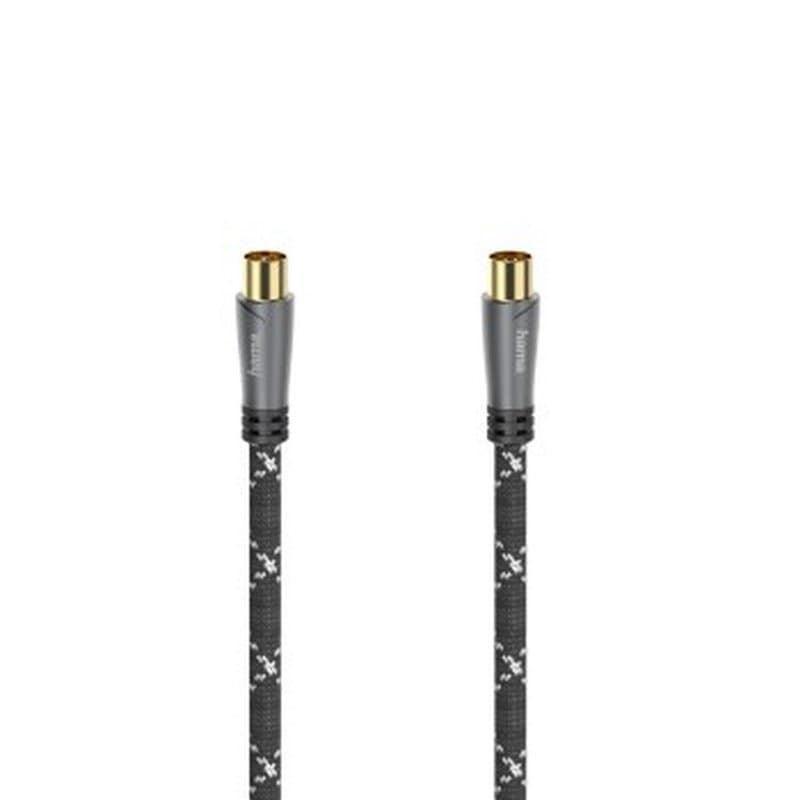Hama 00205070 câble coaxial 1,5 m Noir, Gris - Image 1