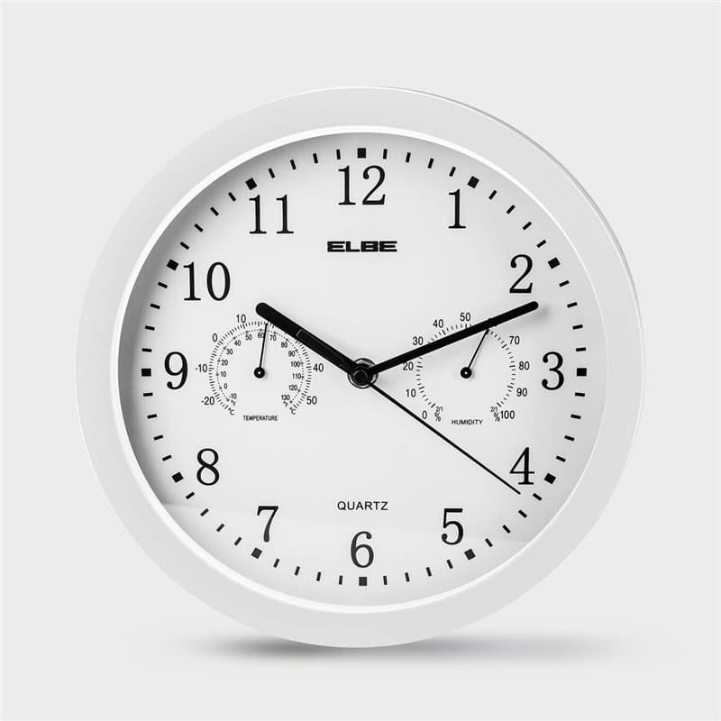 Pendule Réveil ELBE RP2005B Blanc - Image 1