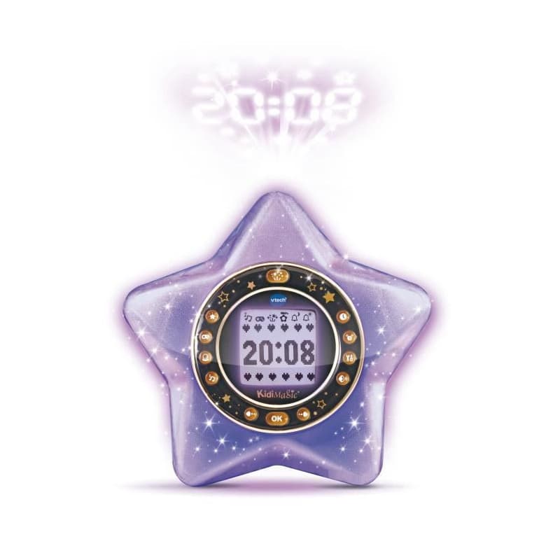 Radio réveil avec projecteur LCD Vtech kidimagic starlight - Image 1