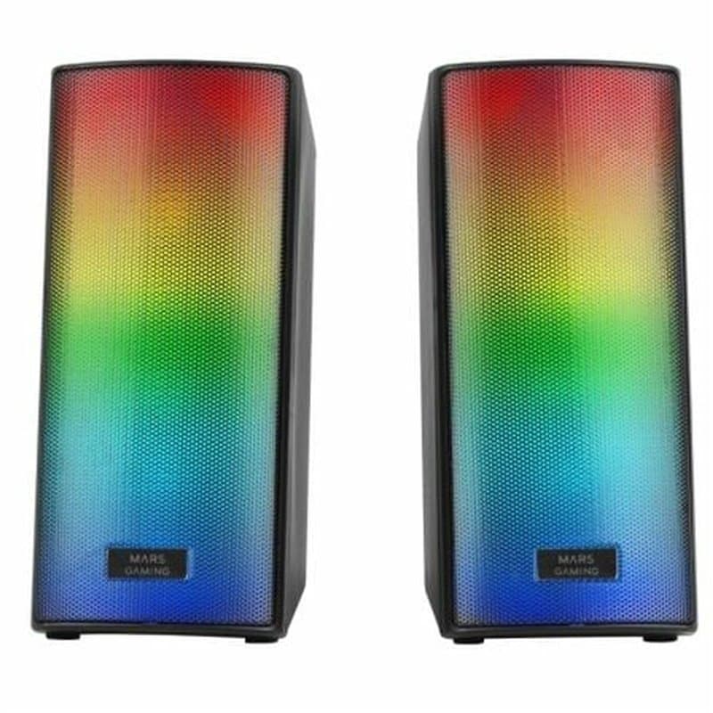 Haut-parleurs de PC Mars Gaming MSRGB2 Noir - Image 1