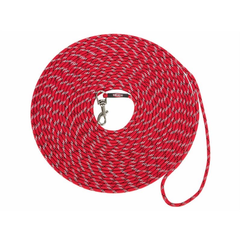 Laisse de suivi Trixie Junior Rouge XXS/XS - Image 1