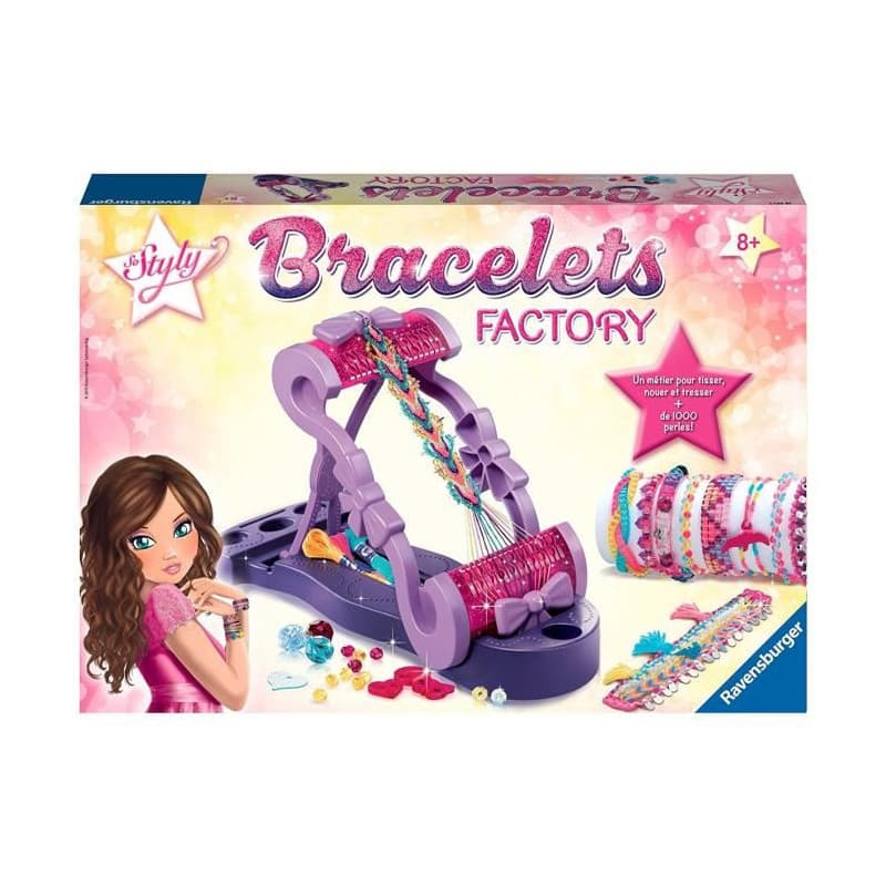 Métier a tisser bracelets - Ravensburger - Loisir créatif enfant - Coffret Complet DIY - Des 8 ans - Image 1