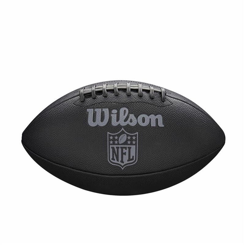 Ballon de football américain Wilson NFL Jet Black FB - Image 1