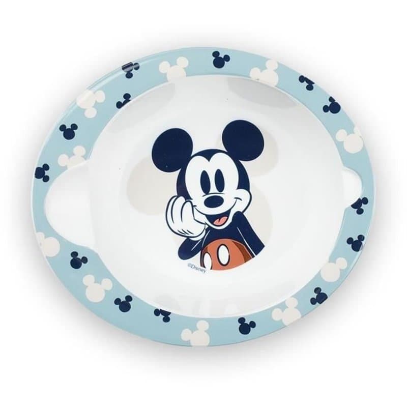 SET REPAS MICRO-ONDE BOL + CUILLERE MICKEY - Image 1