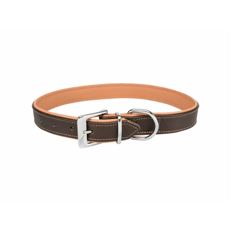 Collier pour Chien Trixie Marron Marron Clair L/XL - Image 1