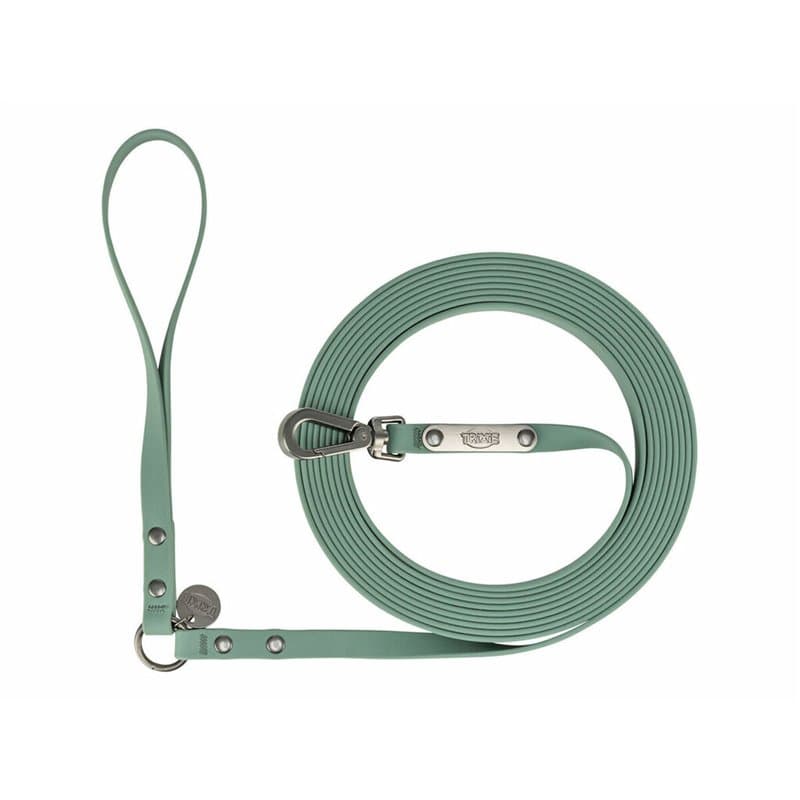 Laisse de suivi Trixie CityStyle Vert S/M - Image 1