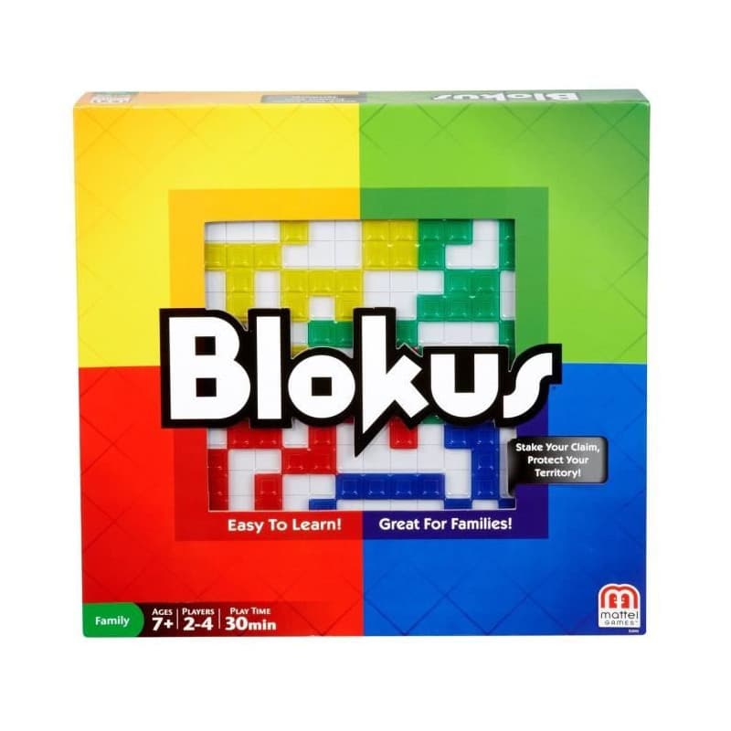 Mattel Games - Blokus - Jeu de Société - 7 ans et + BJV44 - Image 1