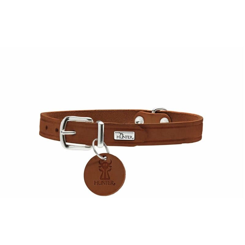 Collier pour Chien Hunter Aalborg Marron XS 24-29 cm - Image 1