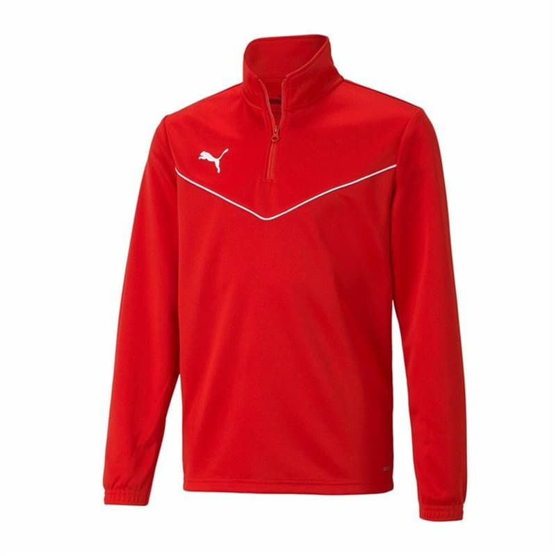 Sweat sans capuche enfant Puma Team Rise Rouge - Image 1