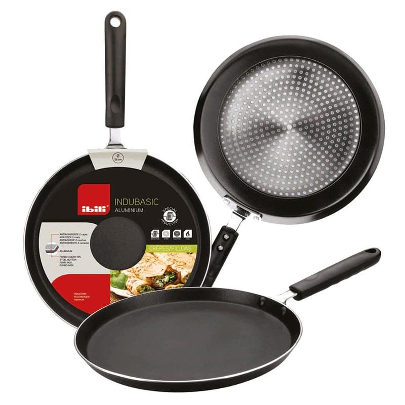 Crêpière Ibili Aluminium Ø 26 cm - Image 1