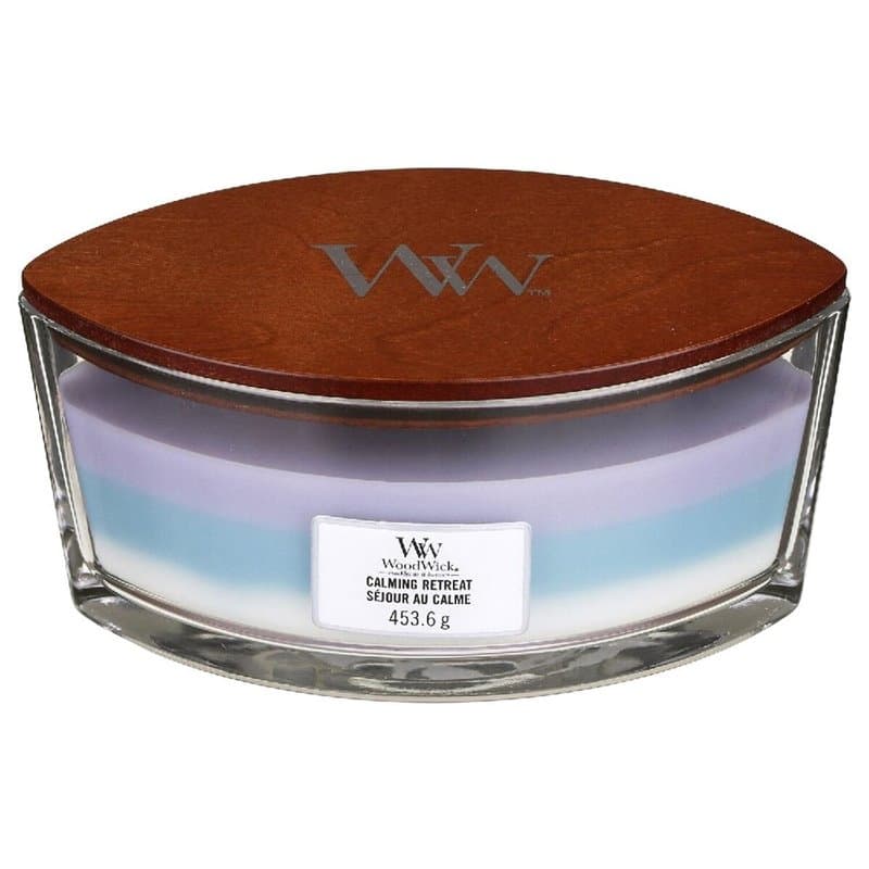 Bougie Parfumée Woodwick Trilogy Ellipse Candles 453 g - Image 1