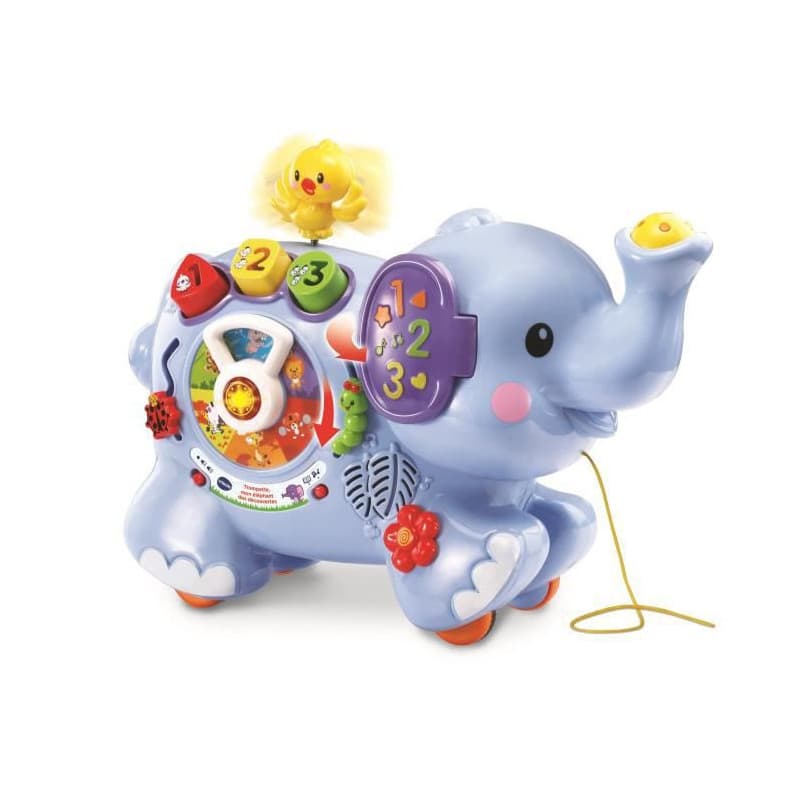 Jouet interactif pour bébé Vtech Baby Trumpet, My Elephant of Discoveries - Image 1