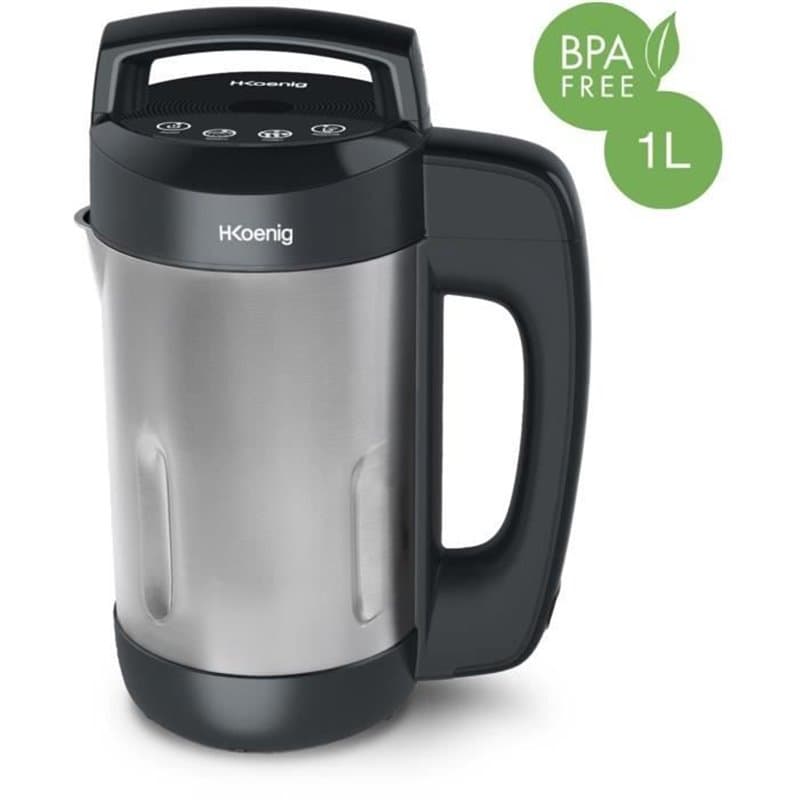 Blender chauffant - HKoeNIG - MXC20 - 850 W - 1,1 L - Gris - Image 1