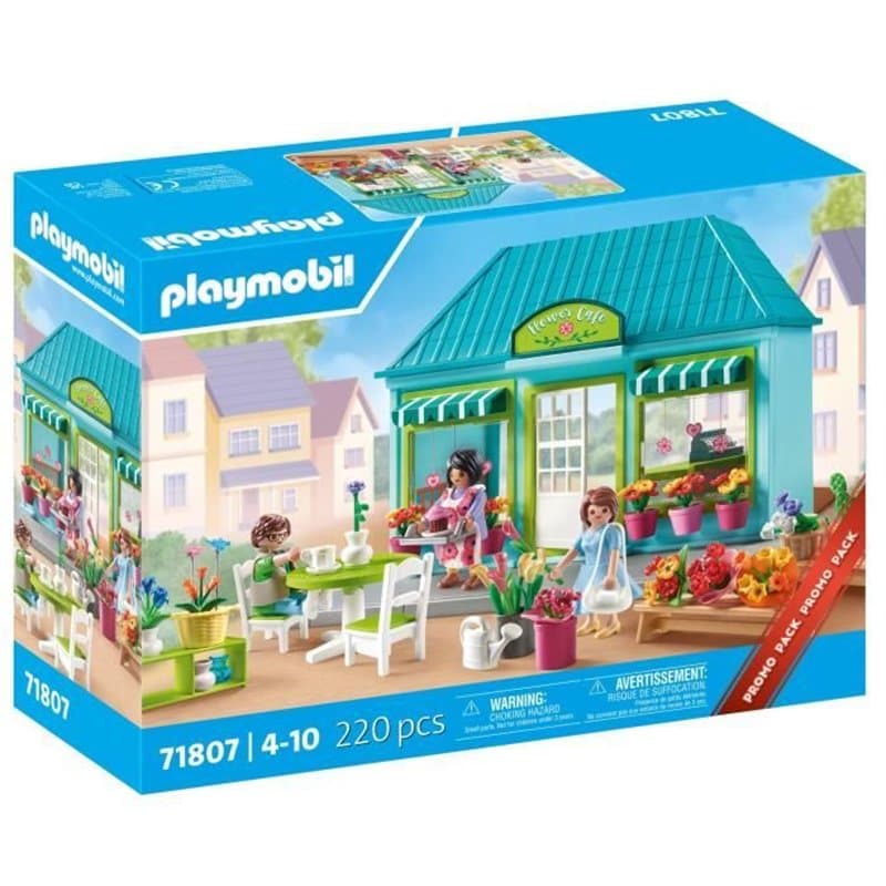 PLAYMOBIL 71807 Boutique de fleuriste et salon de thé - Image 1