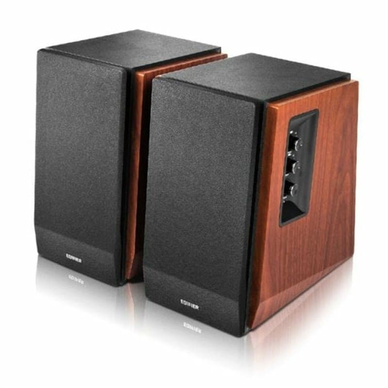 Haut-parleurs bluetooth portables Edifier Marron Noir - Image 1