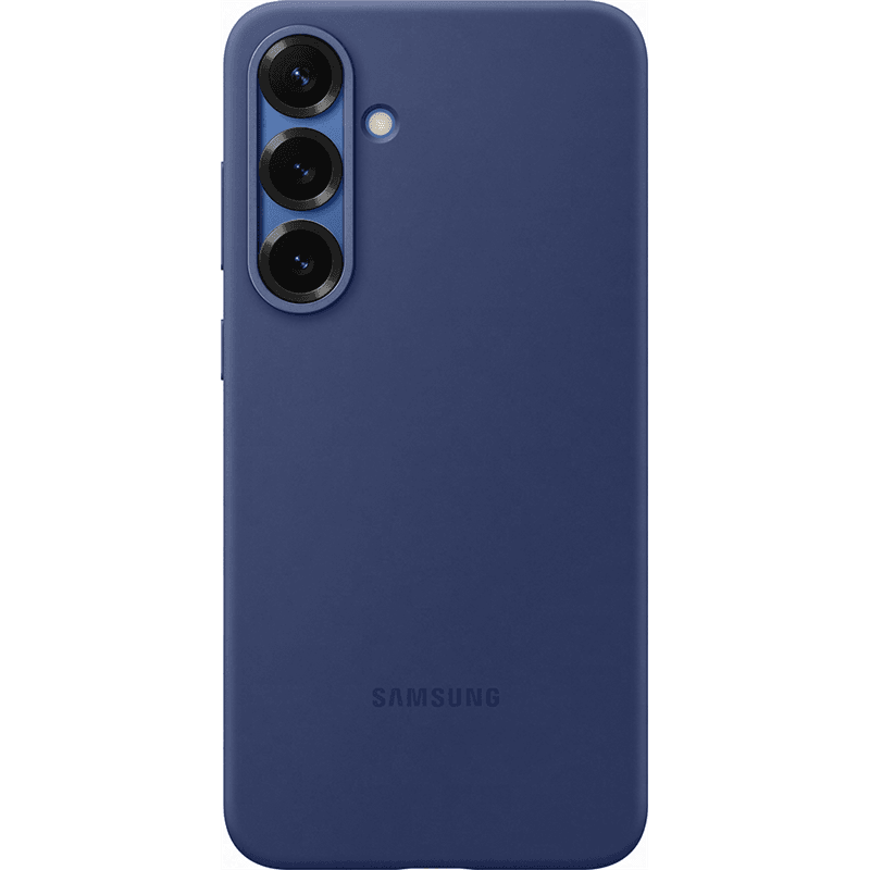 Coque Samsung Galaxy S25+ Silicone Bleu Nuit Samsung - Image 1