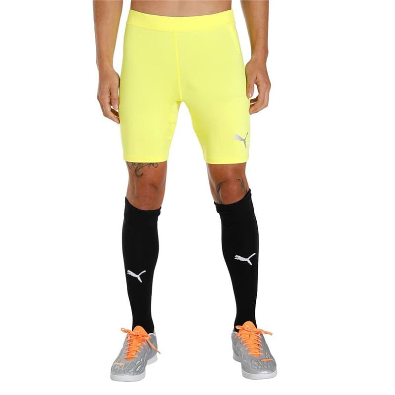 Short de Sport pour Homme Puma Liga Baselayer Jaune - Image 1