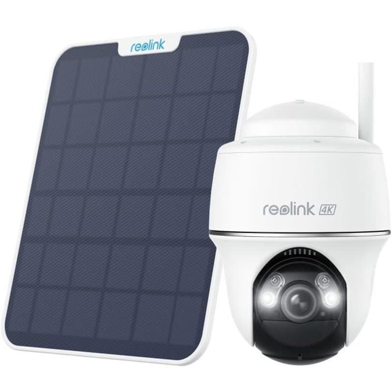 Caméra extérieure - REOLINK - B440 - Panneau solaire - Blanc - Image 1