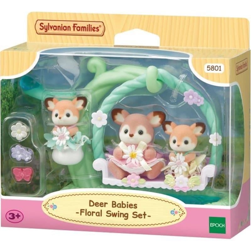 Les bébés Biche et balancelle - SYLVANIAN FAMILIES - 5801 - Image 1
