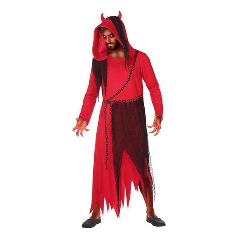 Déguisement pour Adultes Rouge Démon XL (1 Pièce) - Image 1