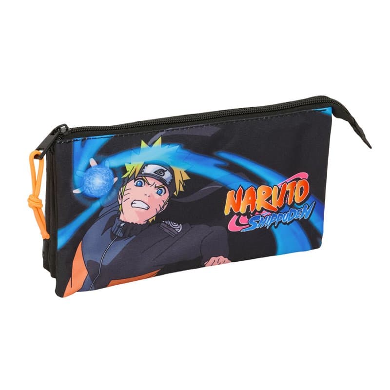 Fourre-tout Naruto Noir 22 x 12 x 3 cm - Image 1
