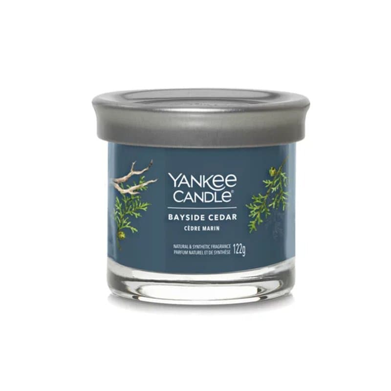 Bougie Parfumée Yankee Candle Bayside Cedar 122 ml - Image 1