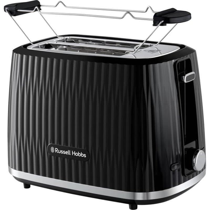 Grille-pain - RUSSELL HOBBS - EDEN - 800 W - 2 fentes - Noir - Image 1