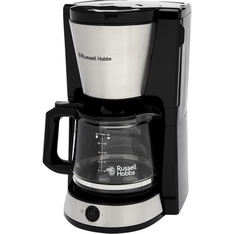 Cafetiere - RUSSELL HOBBS - HEATON - 1,25 L - Noir / Inox - Image 1