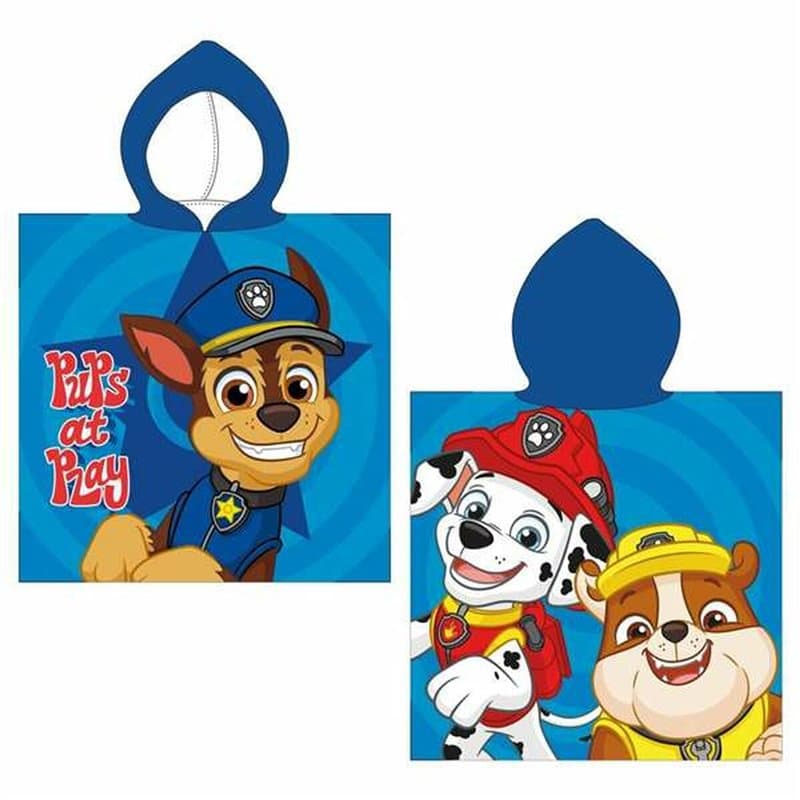 Serviette de plage The Paw Patrol Bleu 50 x 115 cm - Image 1