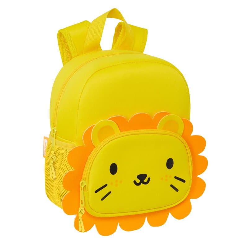 Sac à dos enfant Safta Leon Jaune 20 x 25 x 9 cm - Image 1