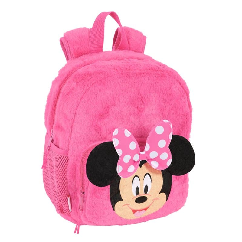 Cartable Minnie Mouse Rose 22 x 27 x 10 cm - Image 1