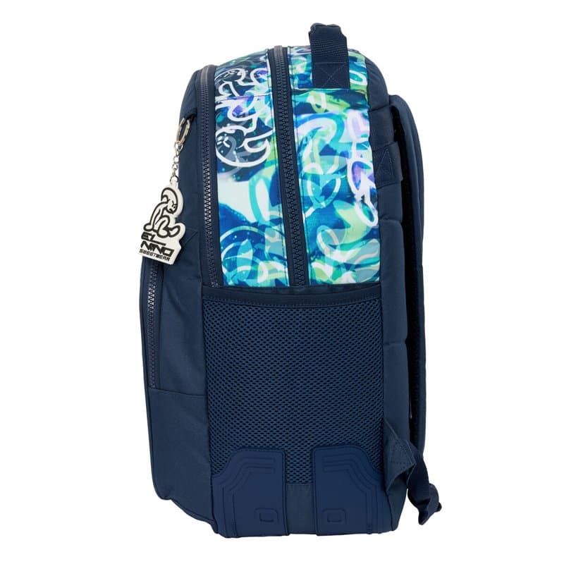 Cartable El Niño Kook Blue marine 32 x 42 x 15 cm - Image 1