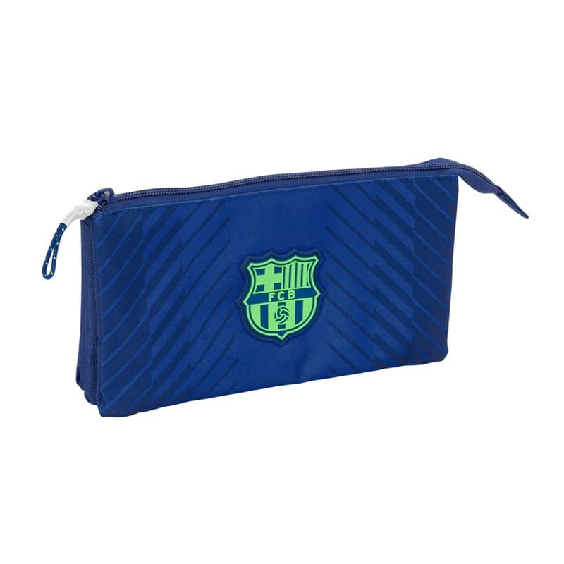 Fourre-tout F.C. Barcelona Blue marine 22 x 12 x 3 cm - Image 1
