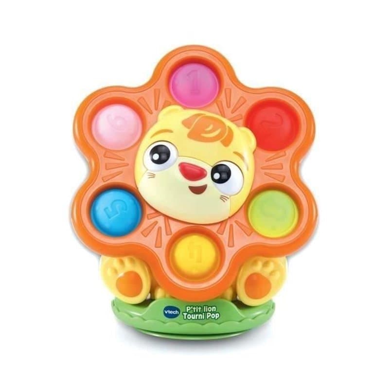 VTECH P'TIT LION TOURNI POP (PLASTIQUE REUTILISE) - Image 1