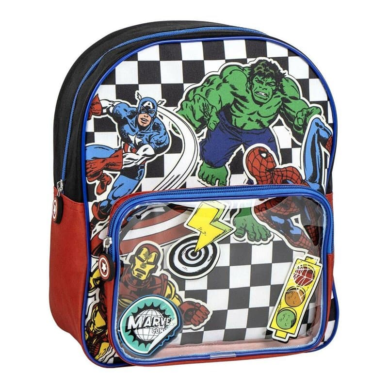 Cartable The Avengers Noir 25 x 31 x 12 cm - Image 1