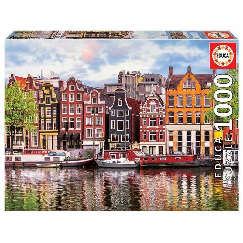 Puzzle Educa Amsterdam 1000 pcs - Image 1