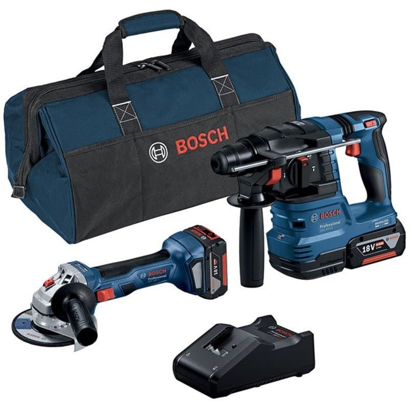 Pack marteau perforateur et meuleuse - Bosch - 0615A50037 - Image 1