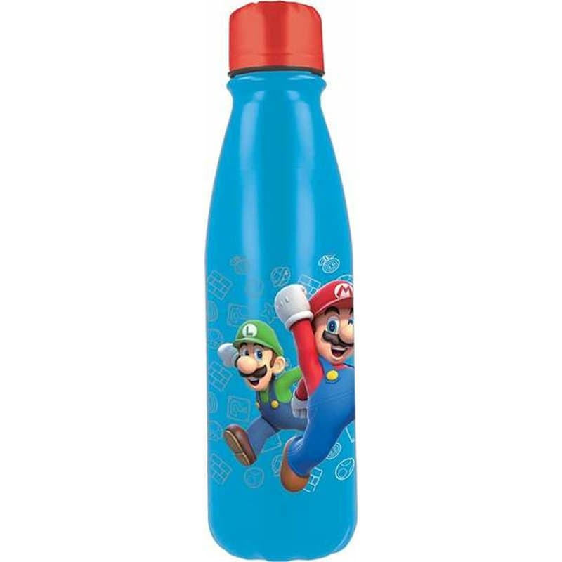 Bouteille d'eau Super Mario Aluminium 600 ml - Image 1