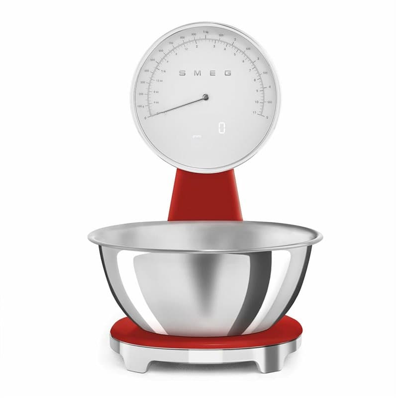 balance de cuisine Smeg KSF01RDWW Rouge - Image 1